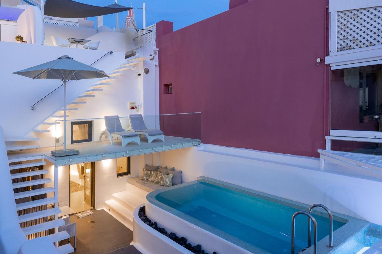 Opera Mansion Santorini Villa Fira  Ngoại thất bức ảnh