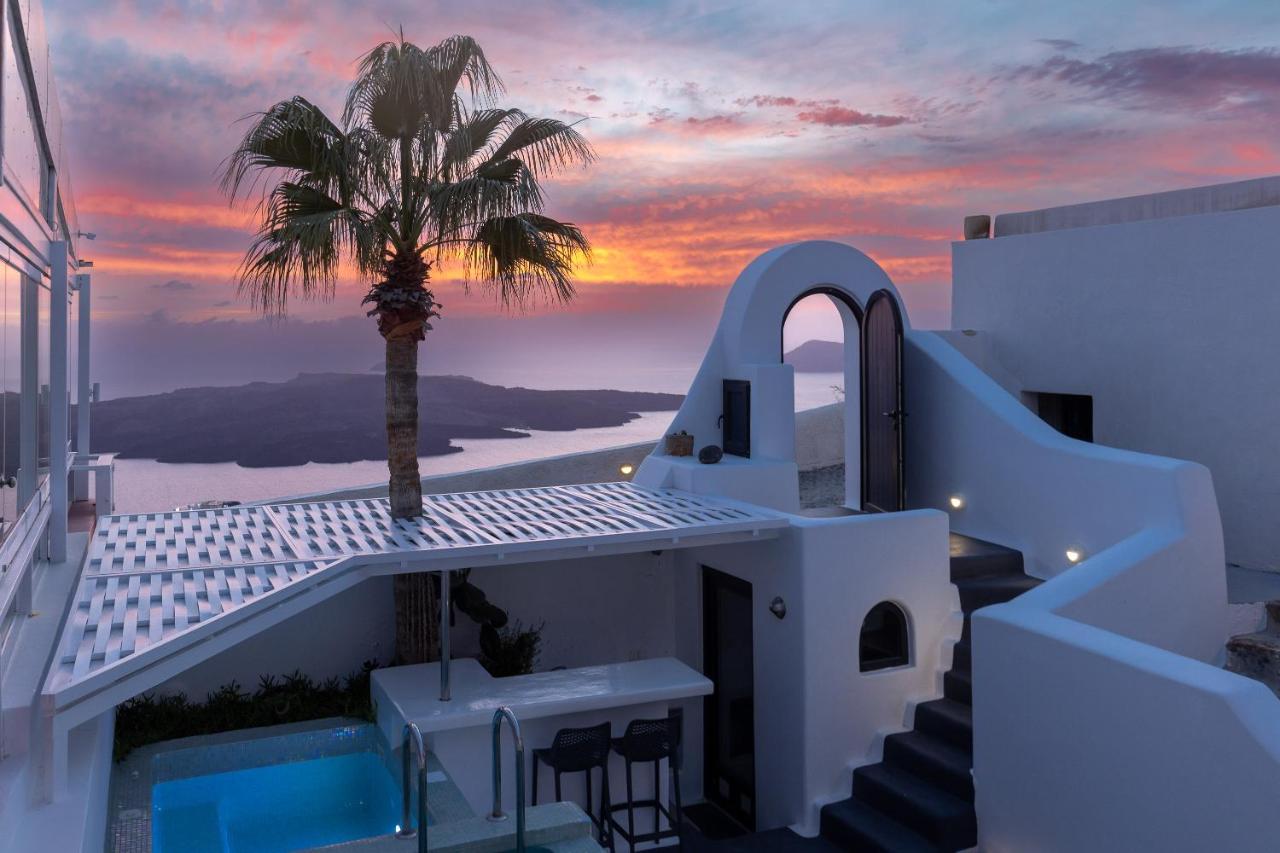 Opera Mansion Santorini Villa Fira  Ngoại thất bức ảnh