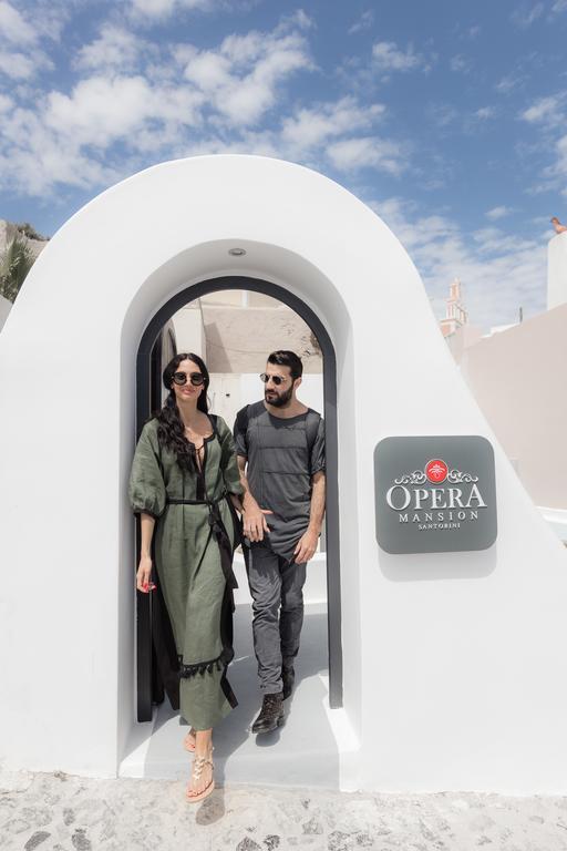 Opera Mansion Santorini Villa Fira  Ngoại thất bức ảnh