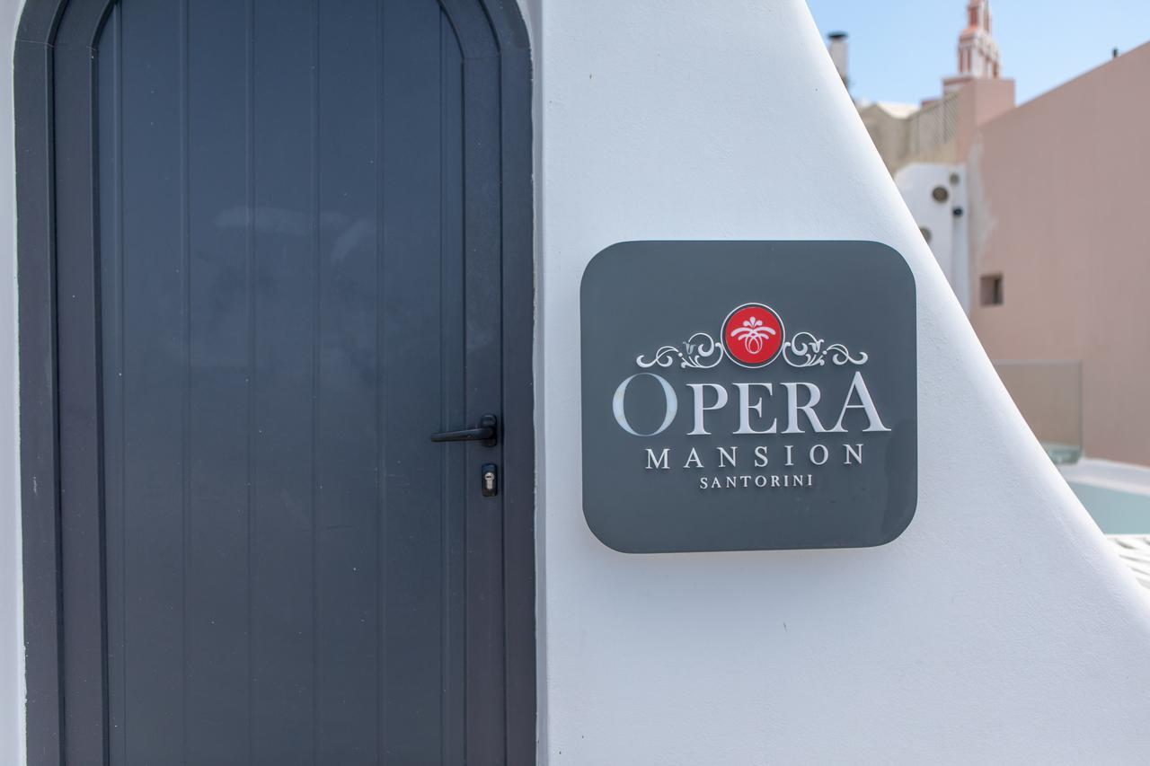 Opera Mansion Santorini Villa Fira  Ngoại thất bức ảnh